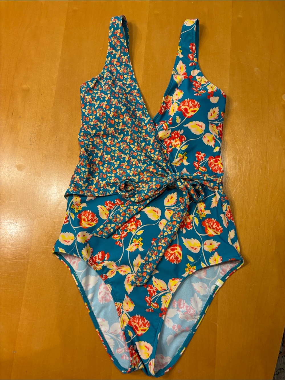 Summersalt x DVF The Perfect Wrap Swimsuit 4 Long Torso - Picture 5 of 12